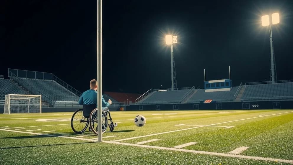 Handikappfotboll passion gemenskap och mål
